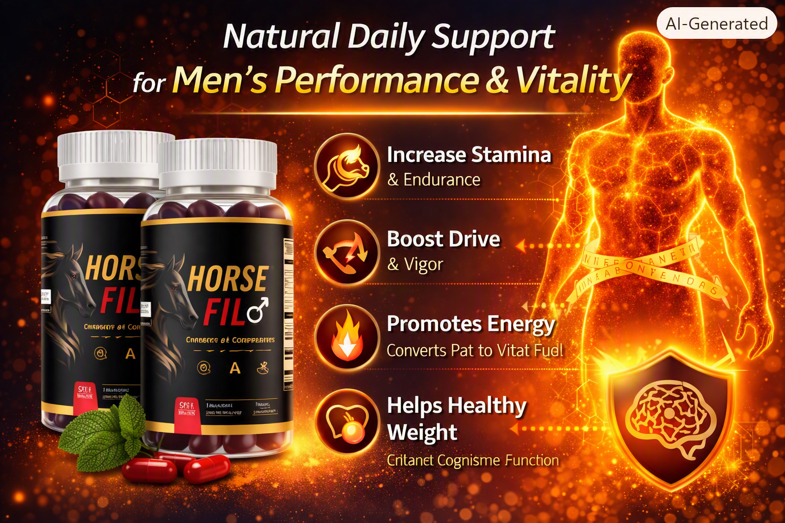 How HorseFil works to support men's energy, stamina and vitality